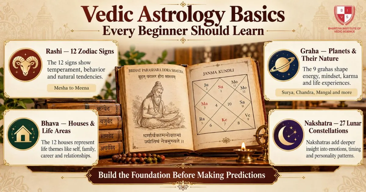 Vedic Astrology Basics Every Beginner Should Learn